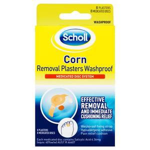 Scholl Corn Removal Plaster Water Proof - 8 Pack