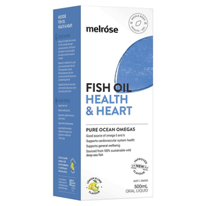 Melrose Omega Fish Oil Health & Heart - 500mL