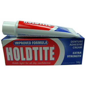 Holdtite Denture Adhesive Cream - 60g