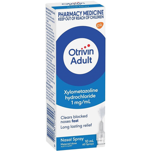 Otrivin Adult Nasal Spray - 10mL