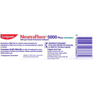 Colgate Neutrafluor 5000 Plus Toothpaste - 56g