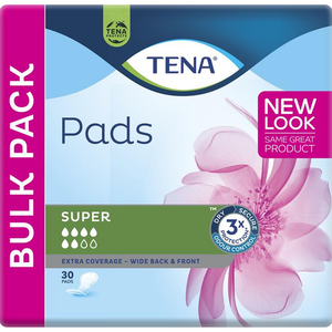 Tena Pads Super - 30 Pack