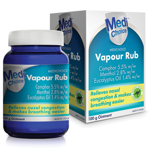 MediChoice Vapour Rub - 100g