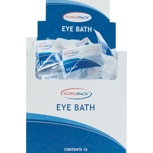 Surgipack Plastic Eye Bath 6008 - 15 Pack