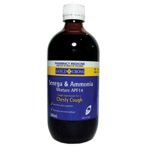 Gold Cross Senega & Ammonia AFP Mixture - 500mL