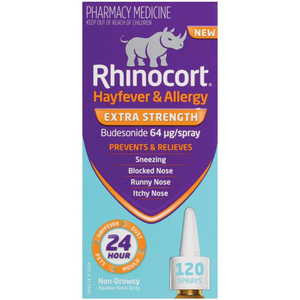 Rhinocort Nasal Spray Extra Strength - 120 Sprays