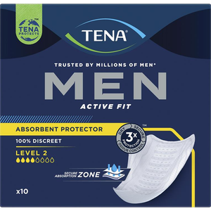 Tena For Men Level 2 - 10 Pads