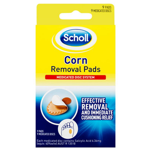 Scholl Corn Removal Medicated Disc Pads System - 9 Pack