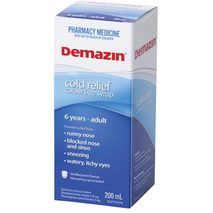 Demazin Clear Syrup - 200mL