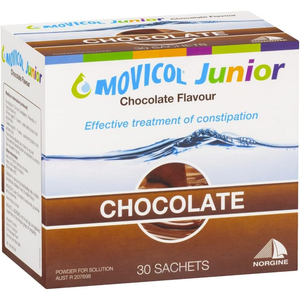 Movicol Junior Chocolate Flavour - 30 Sachets