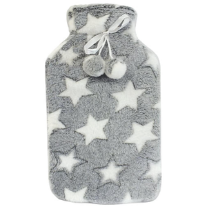 McGloins Hot Water Bottle with Plush Cover - 2L