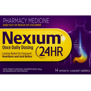 Nexium 24hr 20mg - 14 Tablets