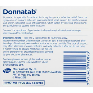 Donnatab - 50 Tablets