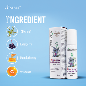 Vitatree Kids Spray for Cold and Flu - 30mL