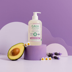 GAIA Natural Baby Sleeptime Bath Wash - 500mL