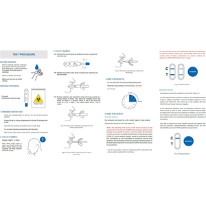 Orawell COVID-19 Antigen Rapid Saliva Test Device Single Test