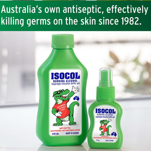 Isocol Antiseptic Rubbing Alcohol Lotion - 345mL