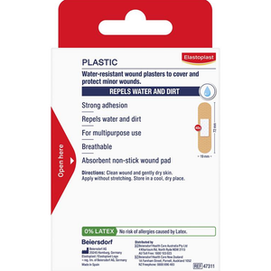 Elastoplast 47311 Plastic - 40 Strips