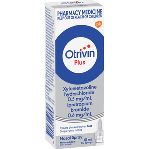 Otrivin Plus Nasal Spray - 10mL