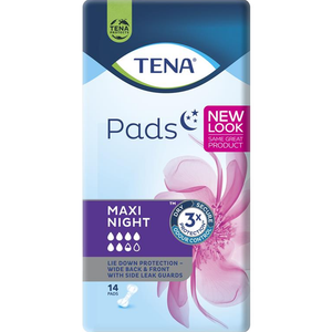 Tena Pads Maxi Night - 14 Pack