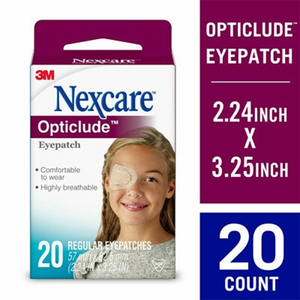 Nexcare Opticlude Orthoptic Eye Patches Regular Size - 20 Pack