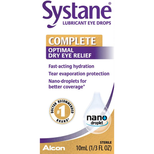 Systane Complete Lubricant Eye Drops - 10mL