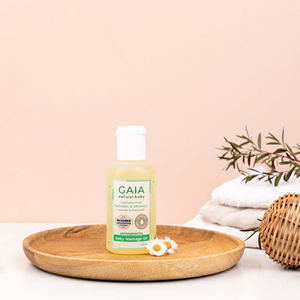 GAIA Natural Baby Massage Oil - 125 mL