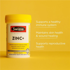 Swisse Ultiboost Zinc+ - 60 Tablets