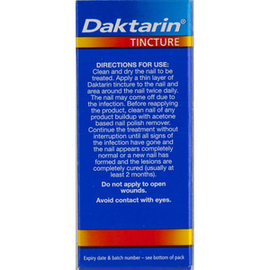 Daktarin Tincture Liquid for Fungal Nail Infections - 30mL