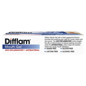 Difflam Anti-Inflammatory & Antibacterial Mouth Gel - 10g