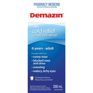 Demazin Clear Syrup - 200mL