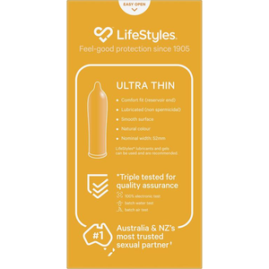 LifeStyles Condoms Ultra Thin - 10 Pack