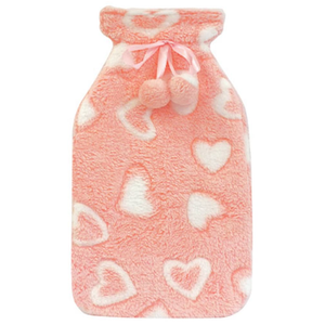 McGloins Hot Water Bottle with Plush Cover - 2L