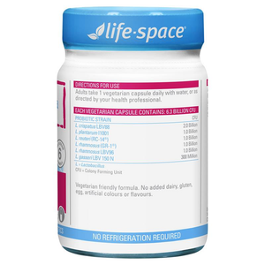 Life-Space Women's Microflora Probiotic - 60 Capsules