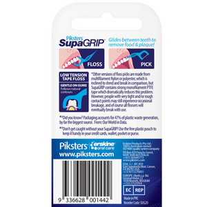 Piksters® SupaGRIP™ Floss Picks - 20 Pack