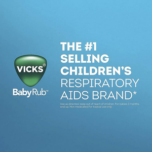 Vicks Baby Balsam Decongestant Chest Rub - 50g