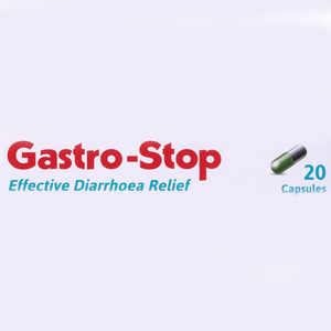 GastroStop Loperamide - 2mg 20 Capsules