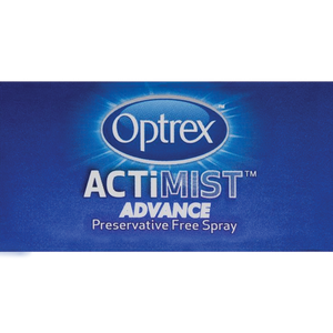 Optrex Advance Actimist Preservative Free Dry Eye Spray - 10mL