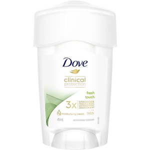 Dove for Women Clinical Protection Antiperspirant Deodorant Fresh Touch Cream - 45mL