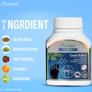 Vitatree Gout Relief - 60 Tablets