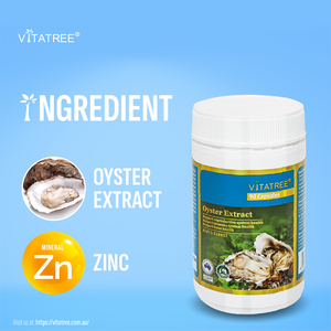 Vitatree Oyster Extract - 90 Capsules