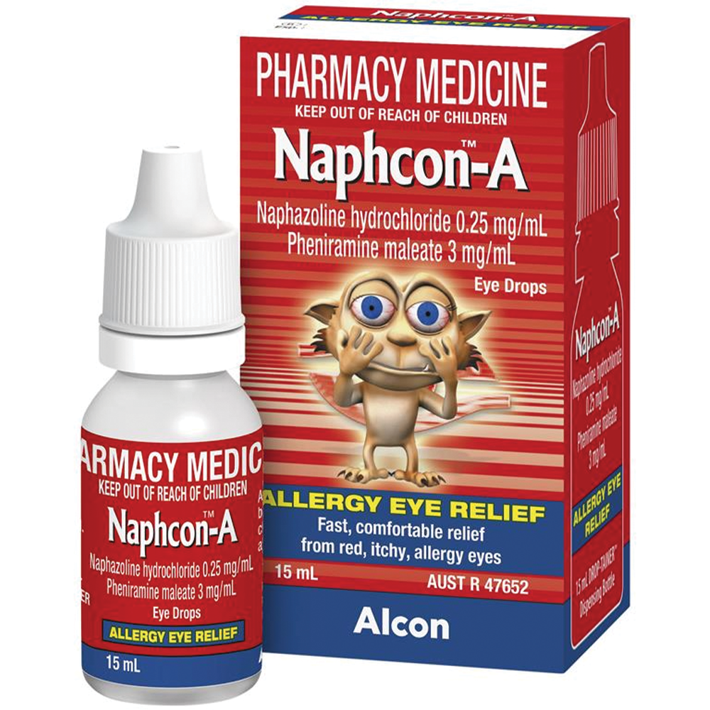 Naphcon-A Eye Drops - 15mL