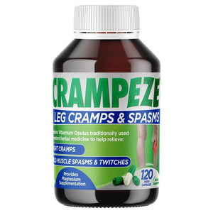 Natralia Crampeze - 60/120 Tablets Forte/Leg Cramps & Spasms