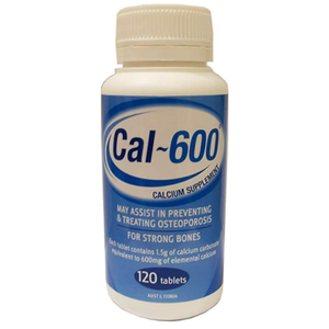 Cal-600 +D3 - 100/120 Tablets