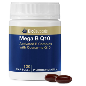 Bioceuticals Mega B Q10 New - 60/120 Capsules