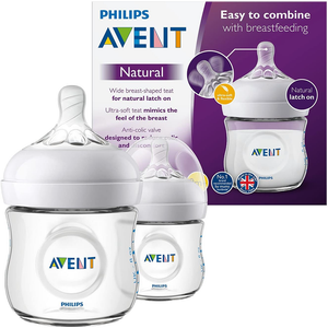 Philips Avent Natural Baby Bottles - 125/260mL 2 Pack