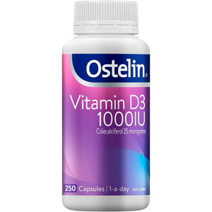 Ostelin Calcium & Vitamin D3 / Ostelin Vitamin D1000 IU Gel - 60/250 Tablets