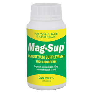 Mag-Sup - 500mg 50/100/250 Tablets