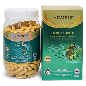 Vitatree Super Royal Jelly - 1600mg 100/365 Capsules