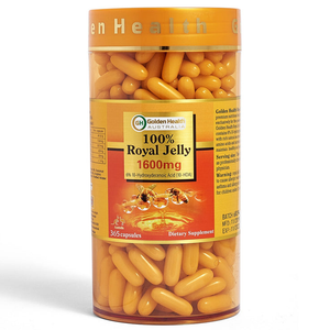 Golden Health Royal Jelly 1600mg 6% 10 HDA - 100/365 Capsules